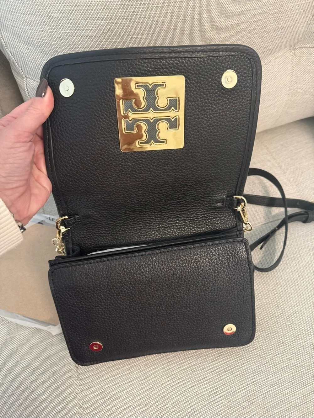 Tory Burch Britten Combo crossbody